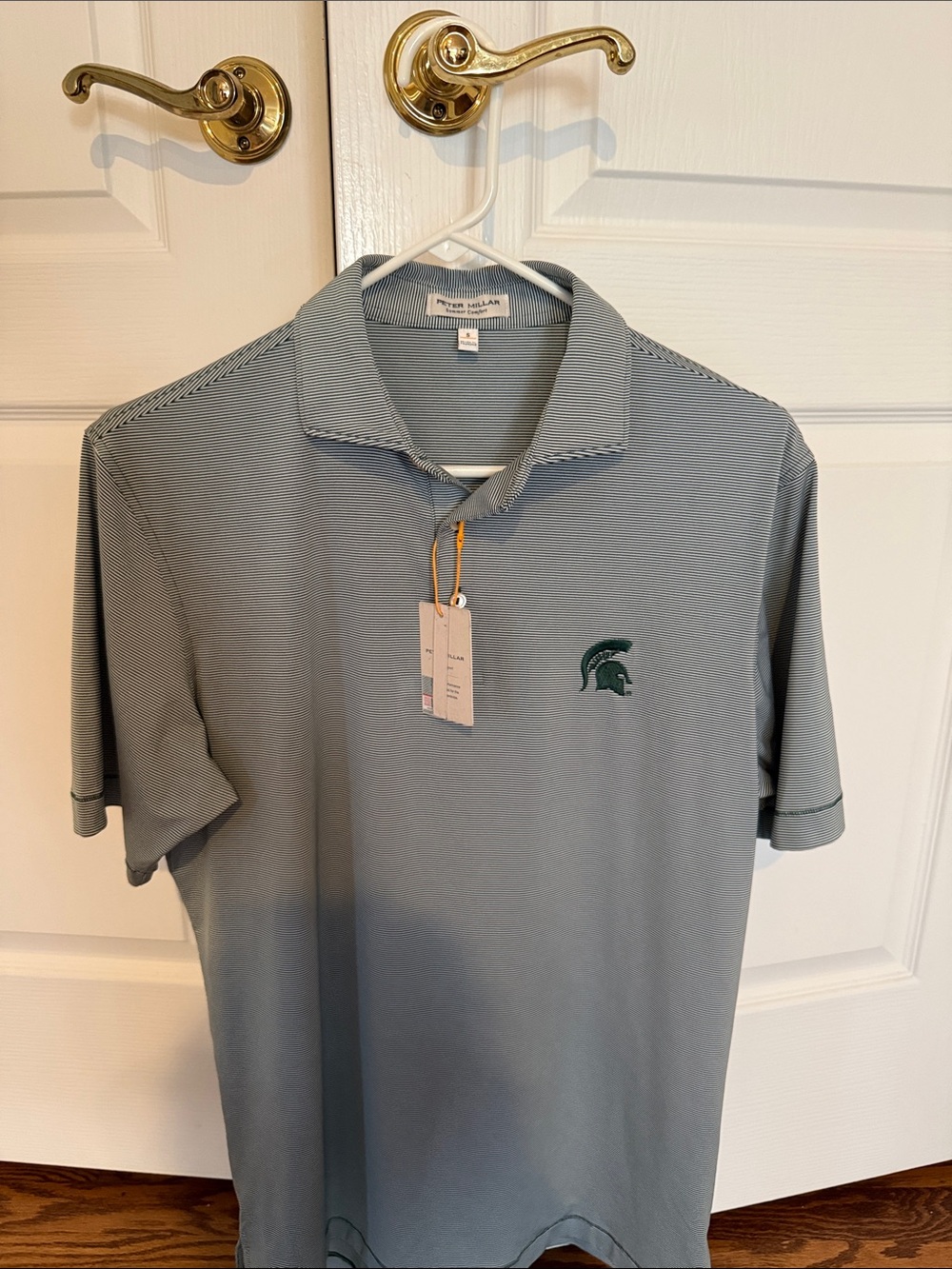 Michigan State Peter Millar Polo